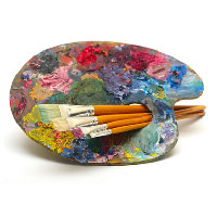 palette de peinture palette de peinture
