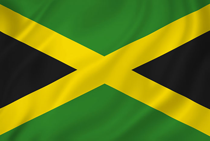 Jamaique drapeau de la Jamaique