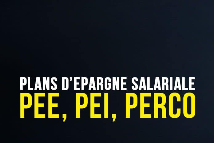 Plans d'épargne salariale Plans d'épargne salariale (PEE, PEI, PERCO)
