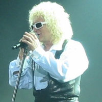 Photo de Michel Polnareff lors de l'un de ses concerts